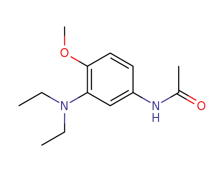 3-acetylamino-6-methoxy-N,N-diethylaniline