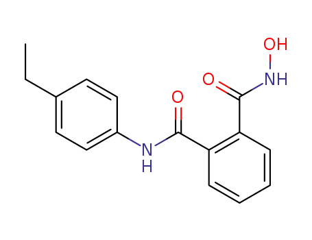 <i>N</i>-(4-ethyl-phenyl)-<i>N</i>'-hydroxy-phthalamide