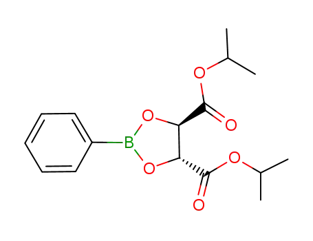 (4R,5R)-diisopropyl-2-phenyl-1,3,2-dioxaborolane-4,5-dicarboxylate