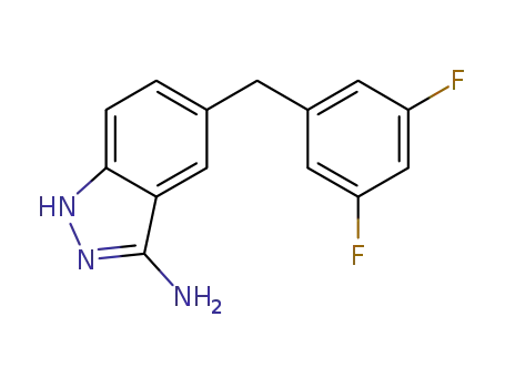 5-(3,5-difluoro-benzyl)-1H-indazol-3-ylamine